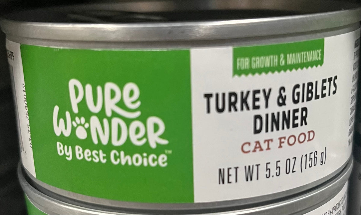PWBC TRKY N GIBLETS CAT FOOD