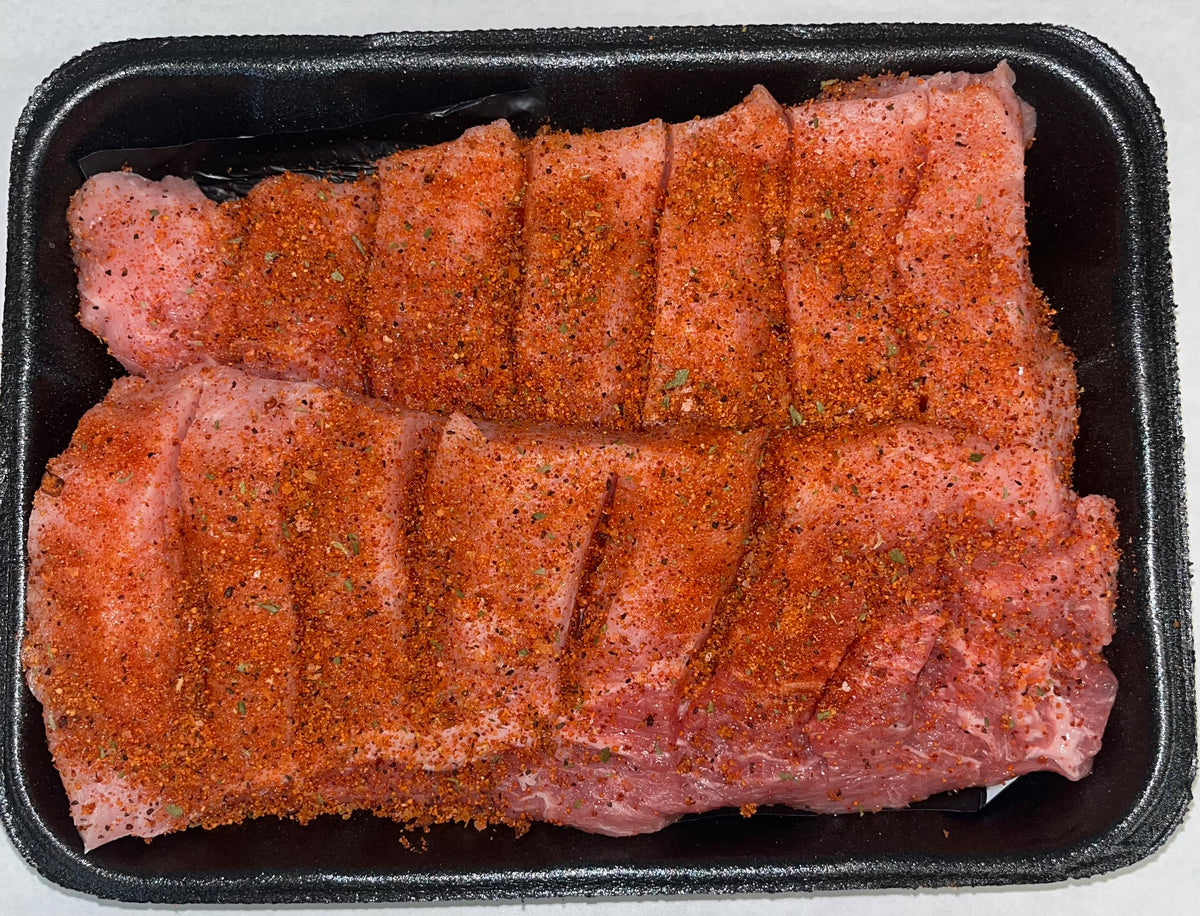Pork Seasoned BBQ Boneless Ribs