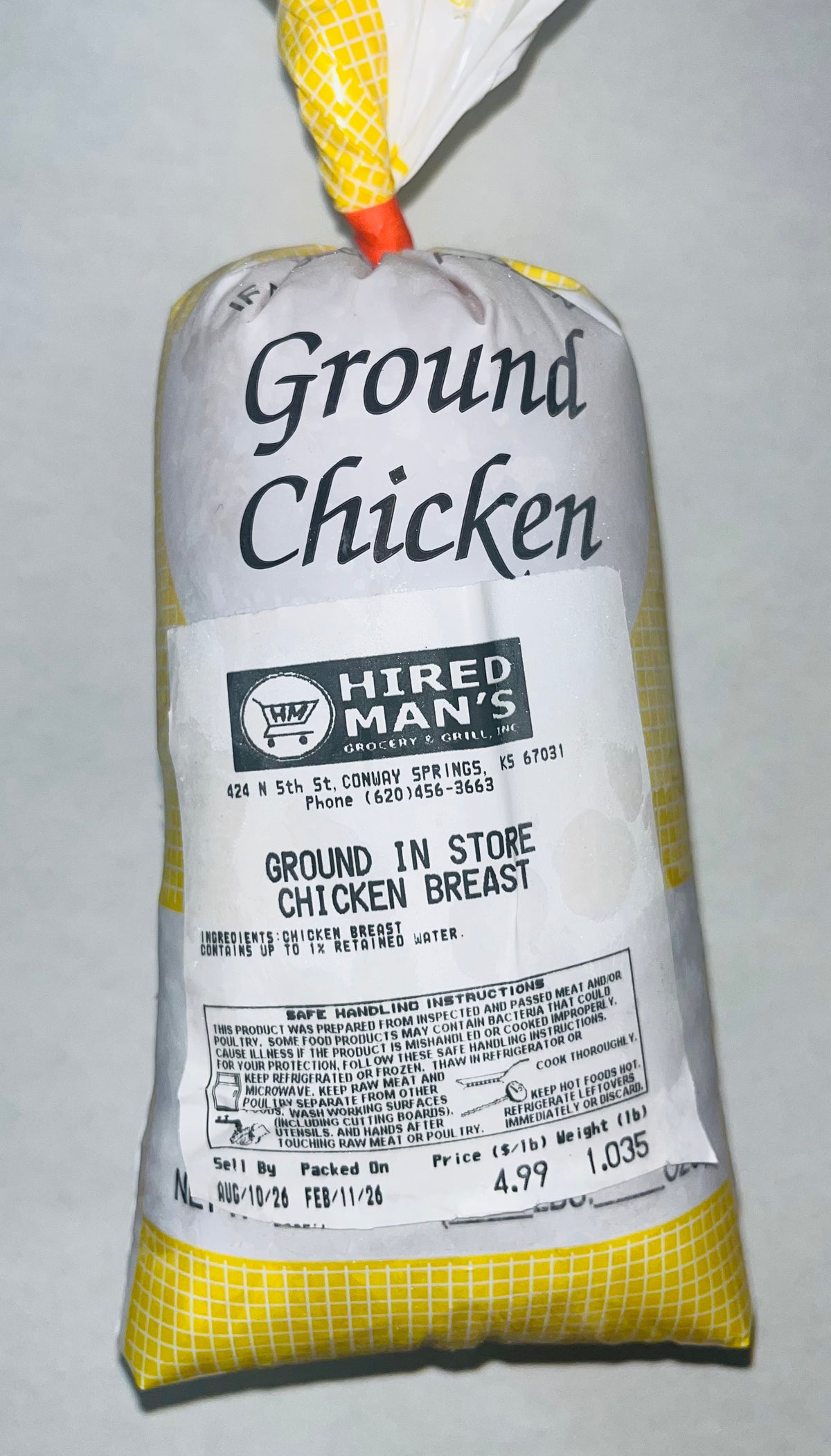 Ground Chicken