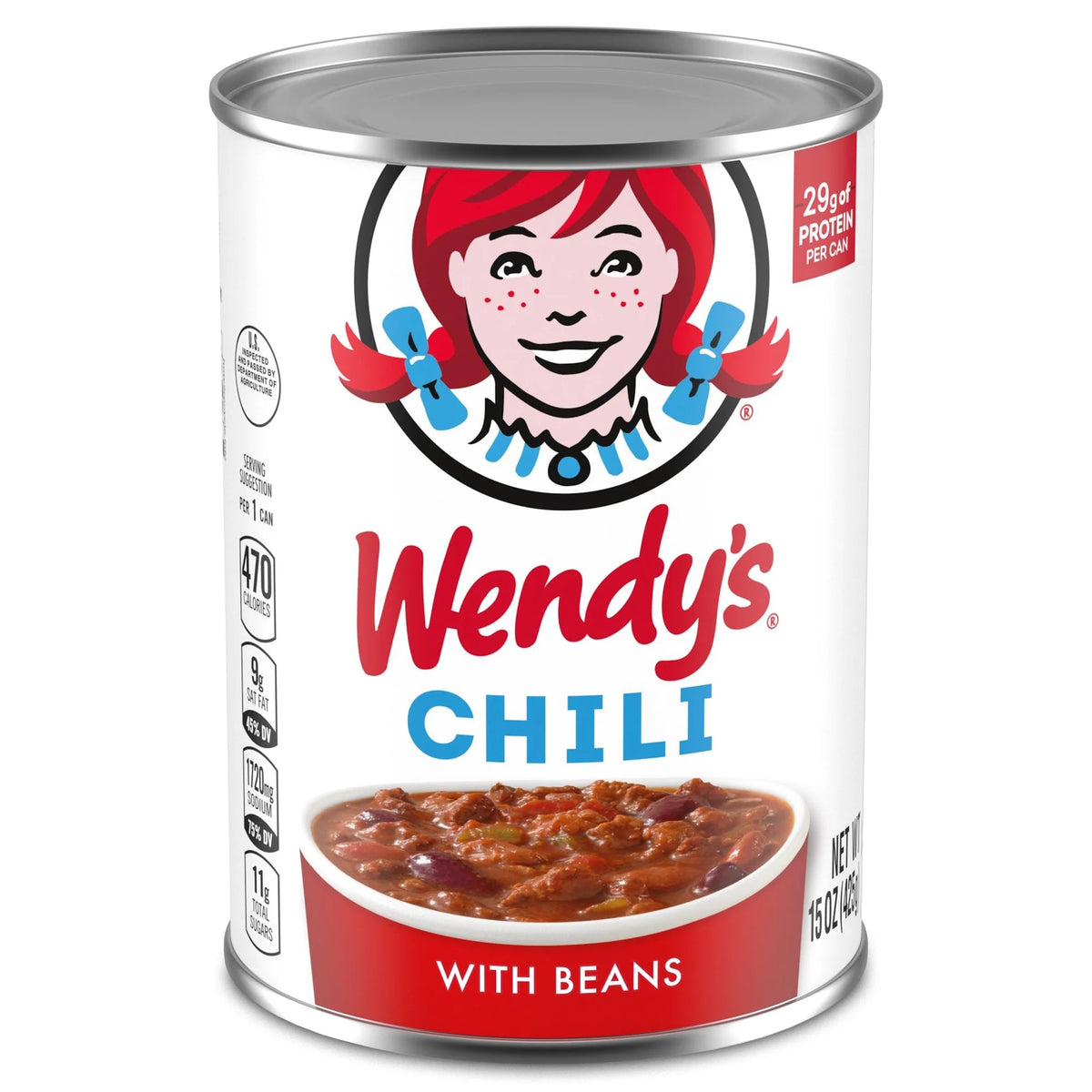 WENDYS CHILI WITH BN