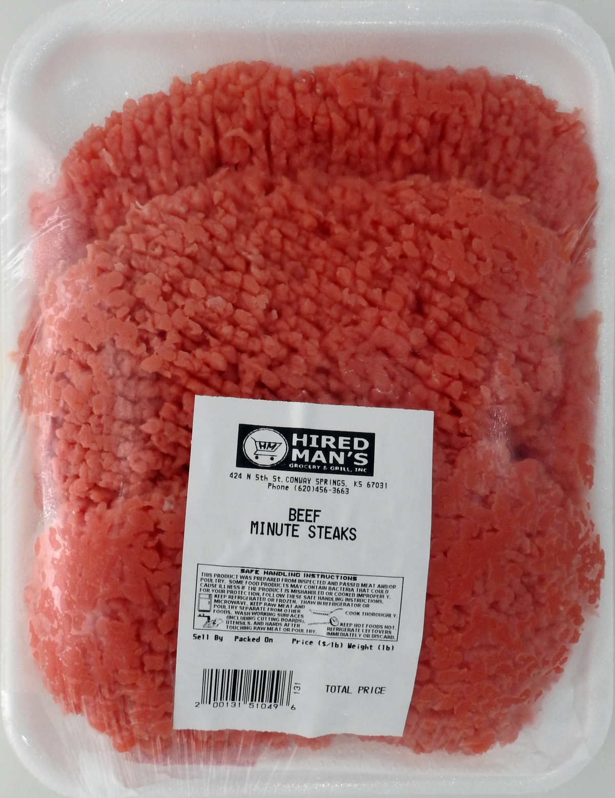 Beef Minute Steak