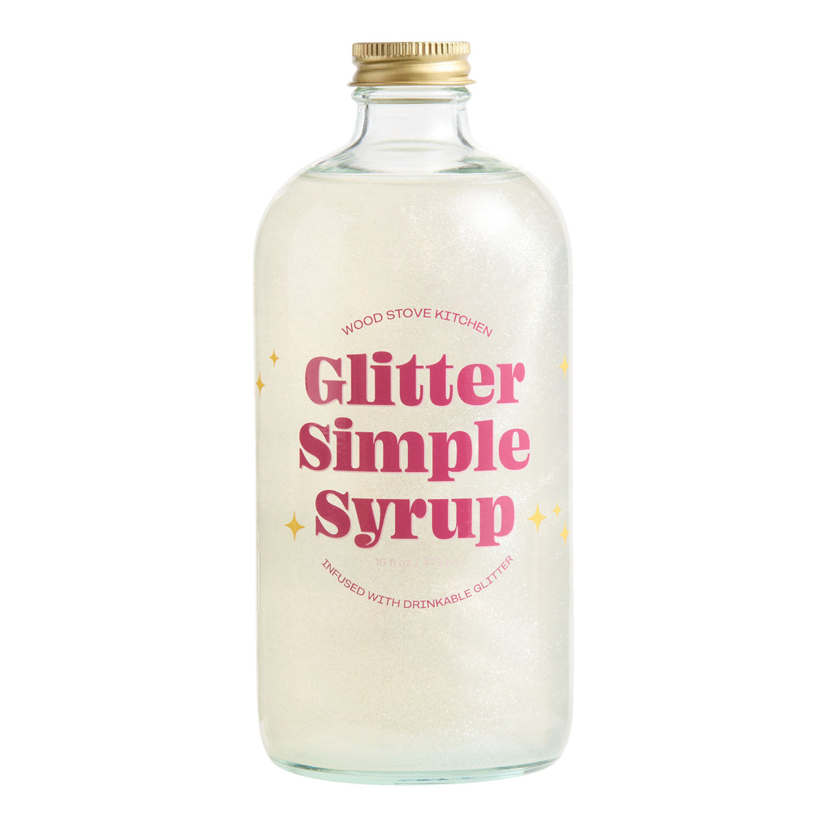 Drinkable Glitter Simple Syrup