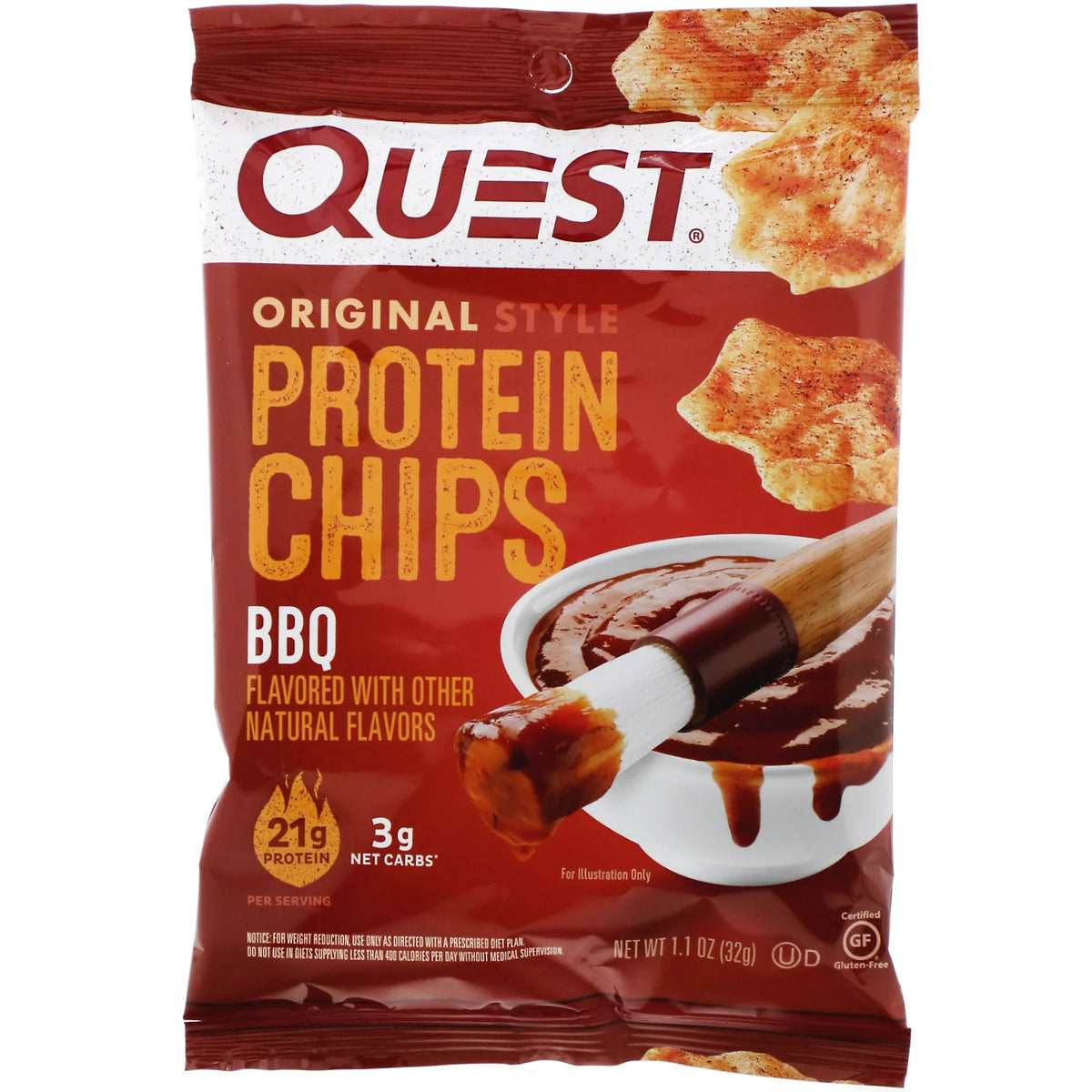 QST PRTN CHIPS BBQ
